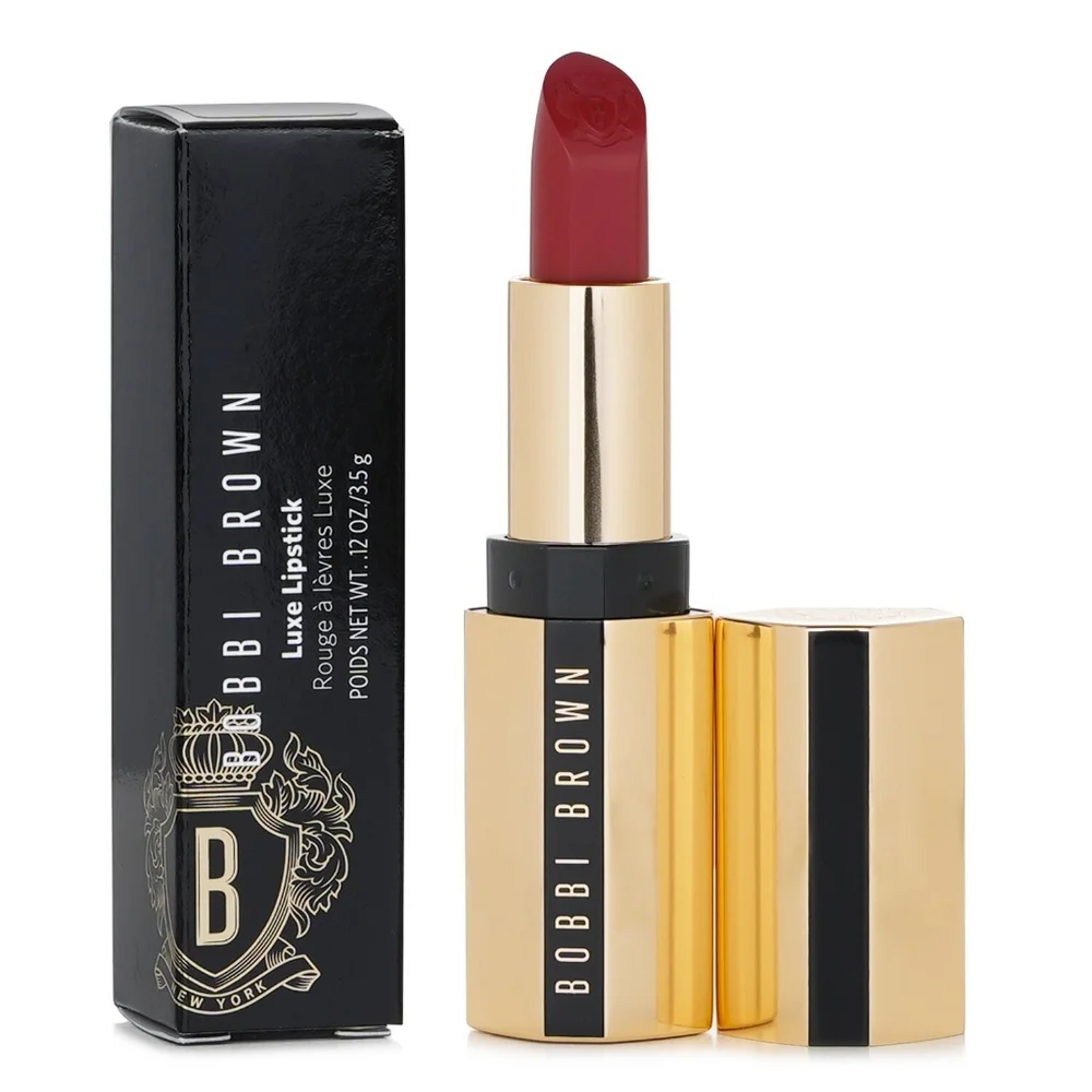 Bobbi Brown Luxe Matte Lipstick In Claret (Burnt Red With Pink Undertones)